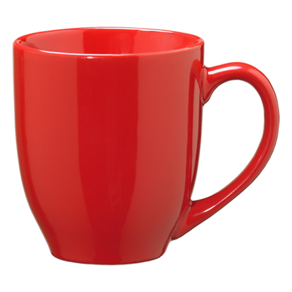 16 oz. Ceramic Bistro Coffee Mug 1