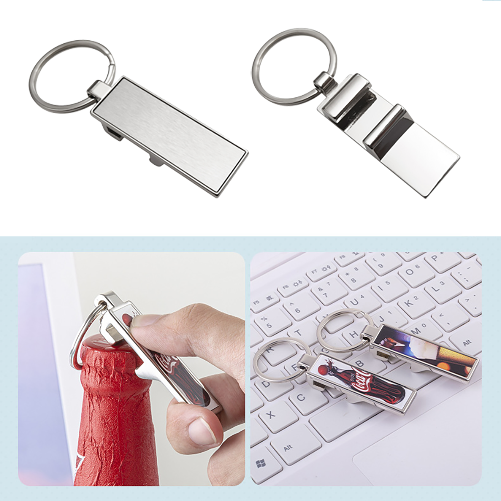 Round Shaped Metal Keychain-Full Color Dome 7