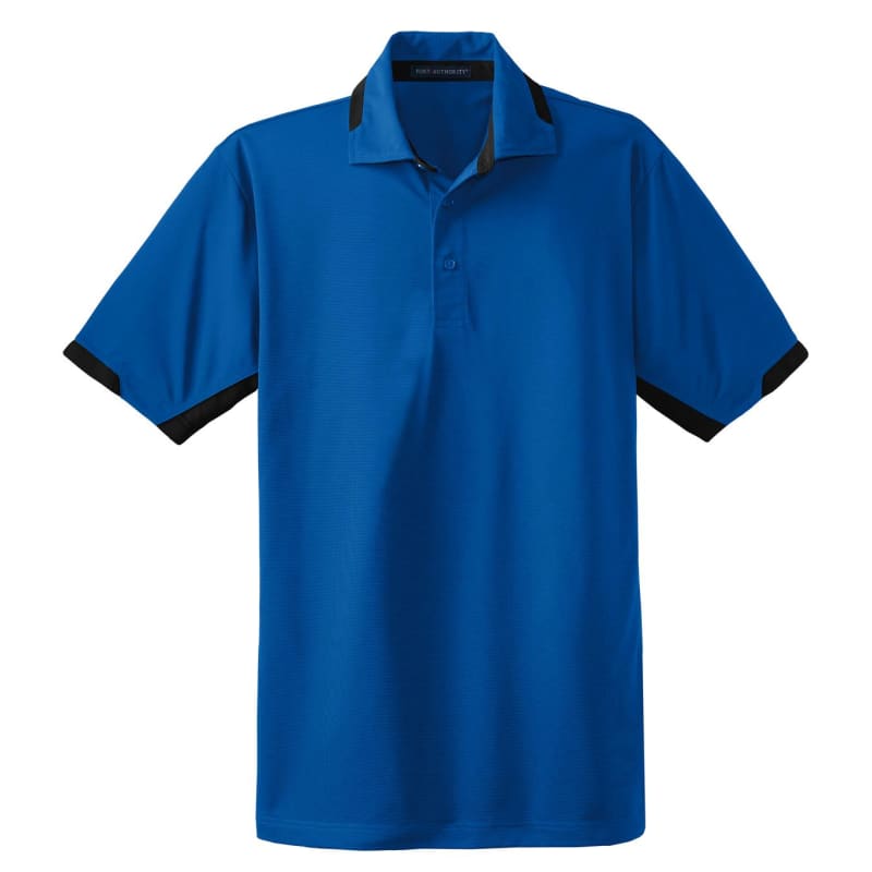 Port Authority Dry Zone Colorblock Ottoman Polo. 8