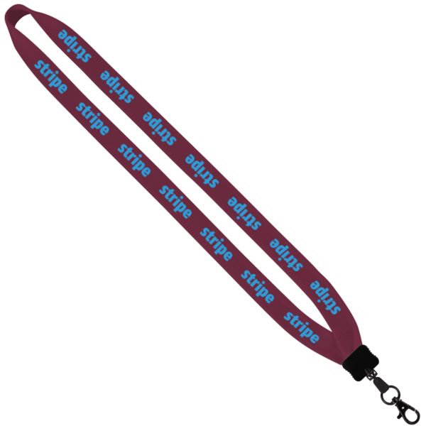 3/4" Cotton Lanyard with Plastic Clamshell & O-Ring 68