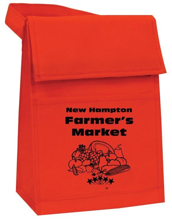 Insulated Lunch Tote - 7" x 10" x 4.5"