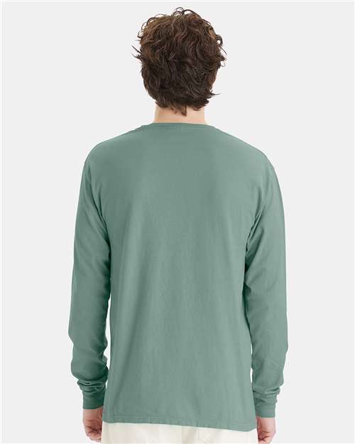 Unisex Garment-Dyed Long Sleeve T-Shirt - GDH200 154