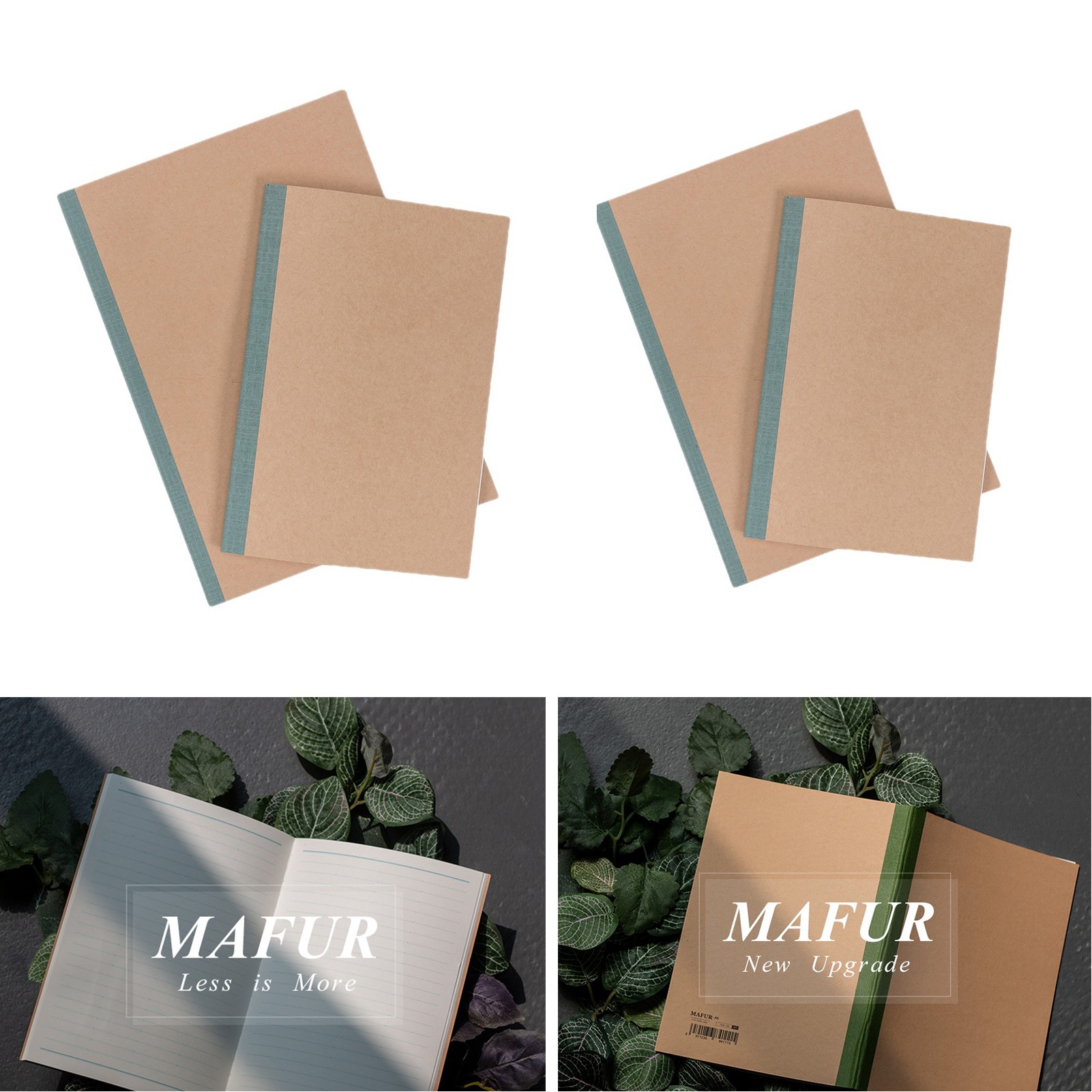 5.5 x 8.25 Inch 19 Sheets Lined Paper Composition Notebook Journal 2