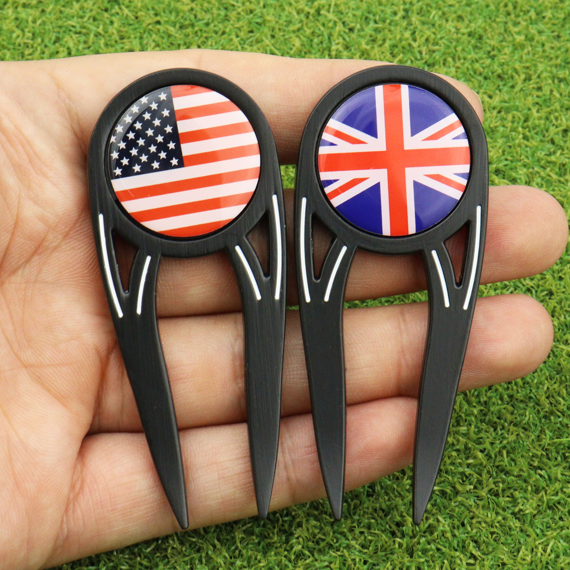 Epoxy Dome Golf Ball Marker Divot Tool 2