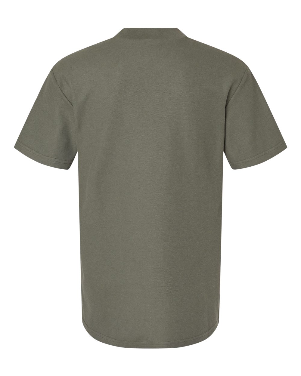 Unisex Pique Mock Neck Tee - 1PQ 15