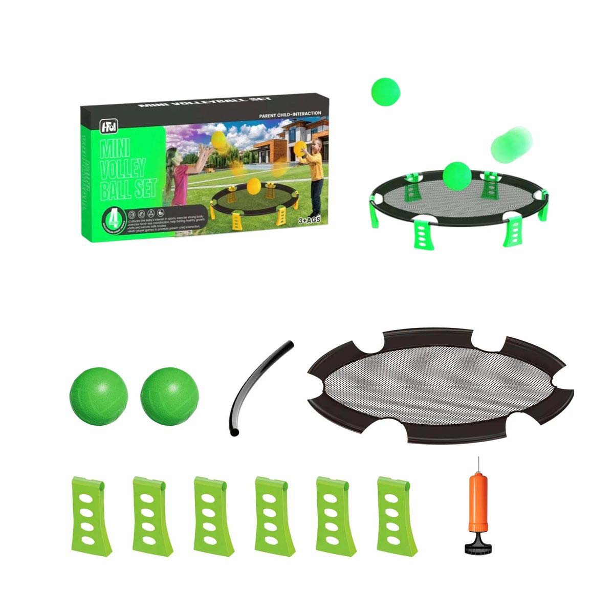 Toss and Catch Net Game Outdoor Family Fun 6