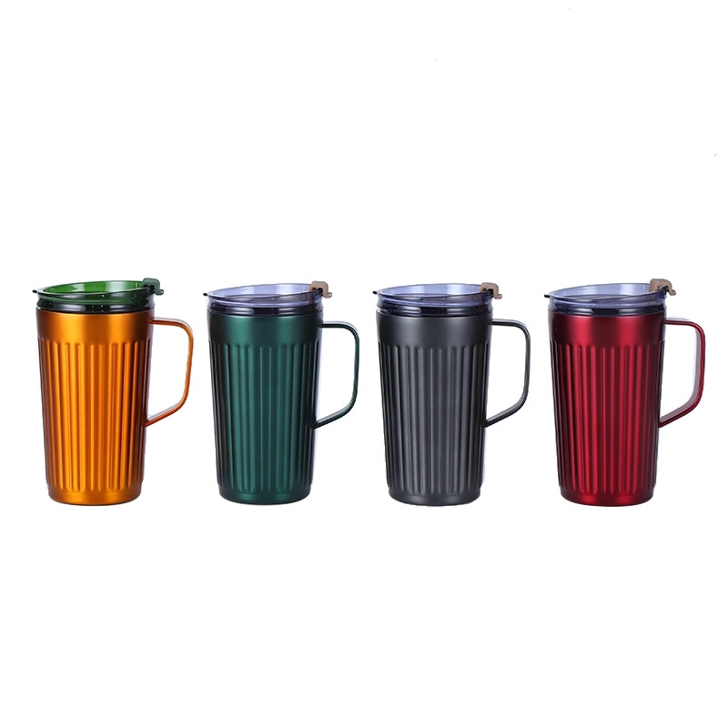 Custom 12oz Stainless Steel Travel Tumbler With Handle 5
