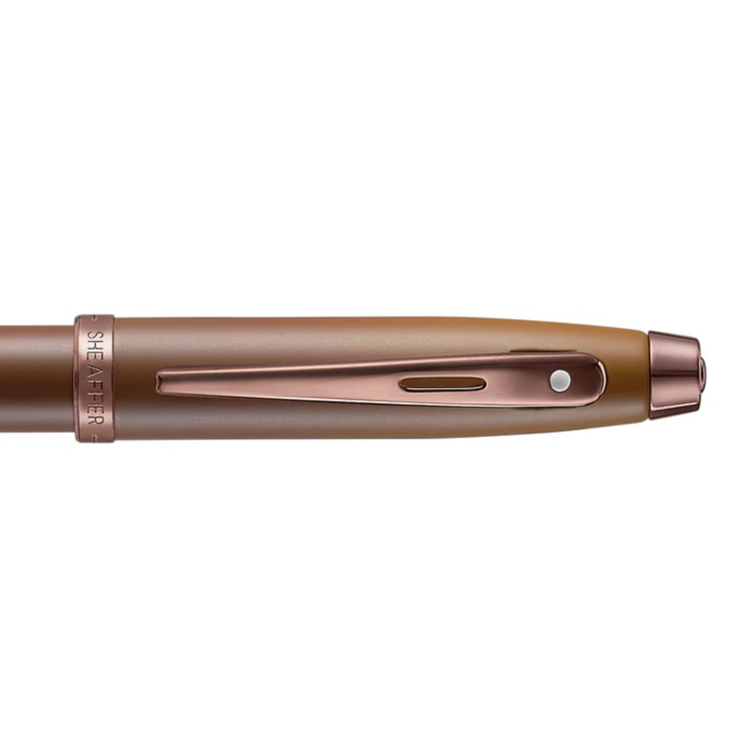 SHEAFFER® 100 Coffee Edition PVD Trim Executive Ballpoint Pen w/ Gift Box 7