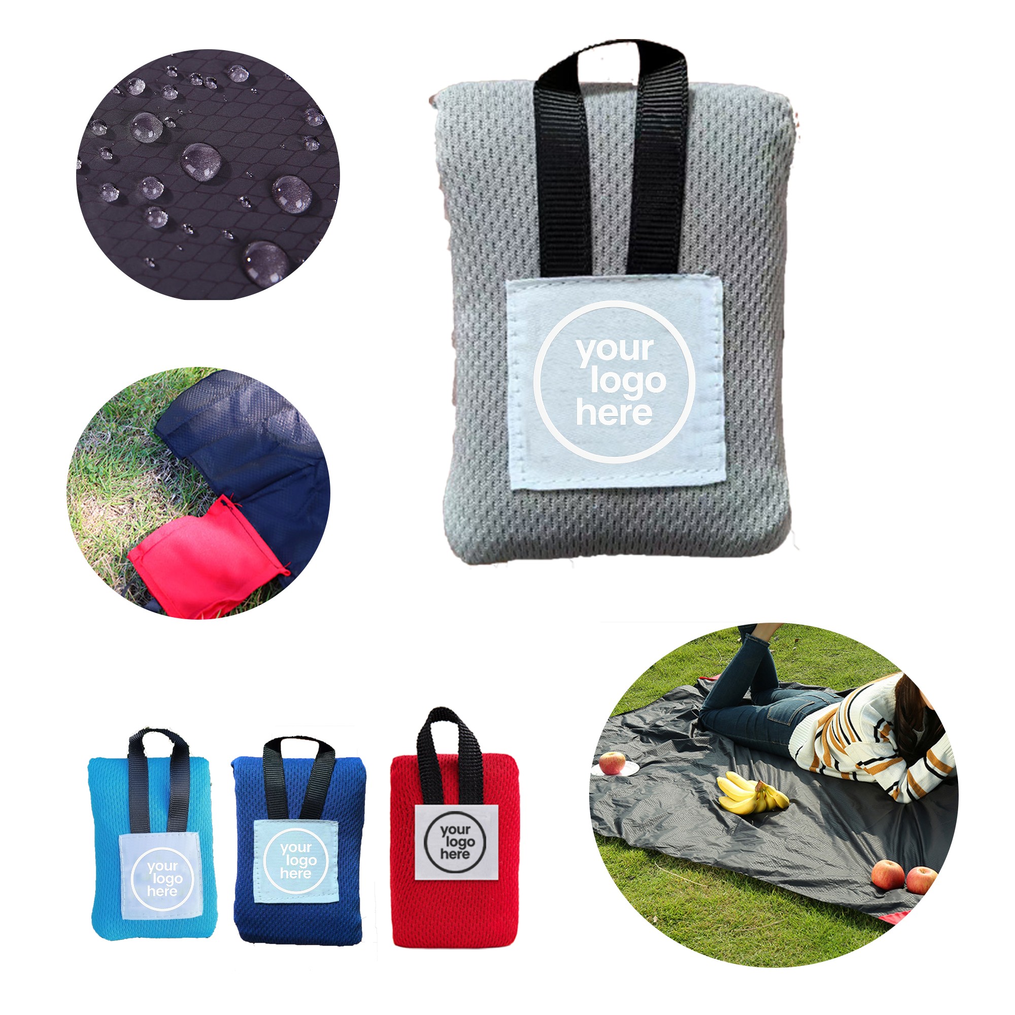 MOQ:100pcs Moisture Proof Travel Blanket 2