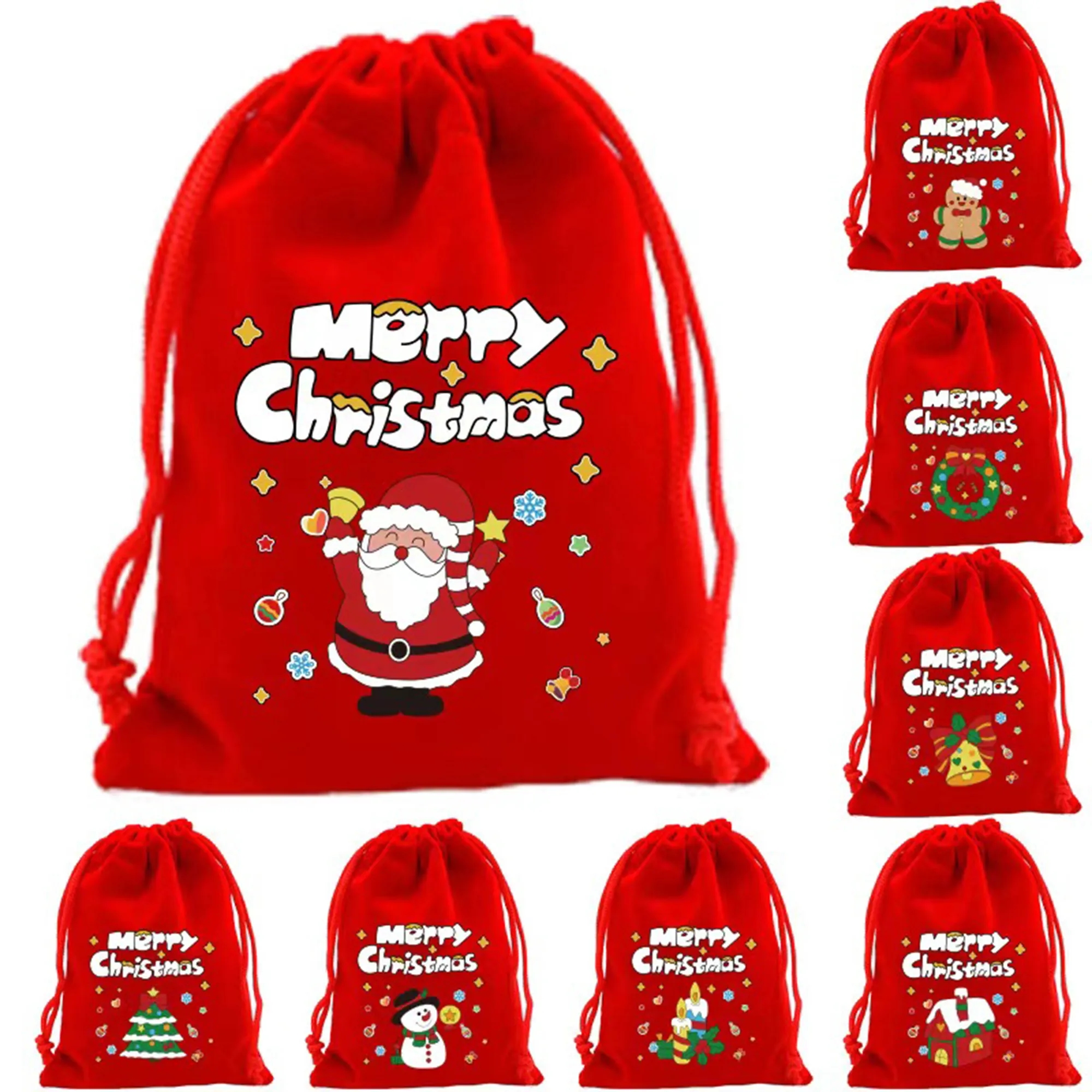 Christmas Gift Snack Bags With Customizable Logo 3