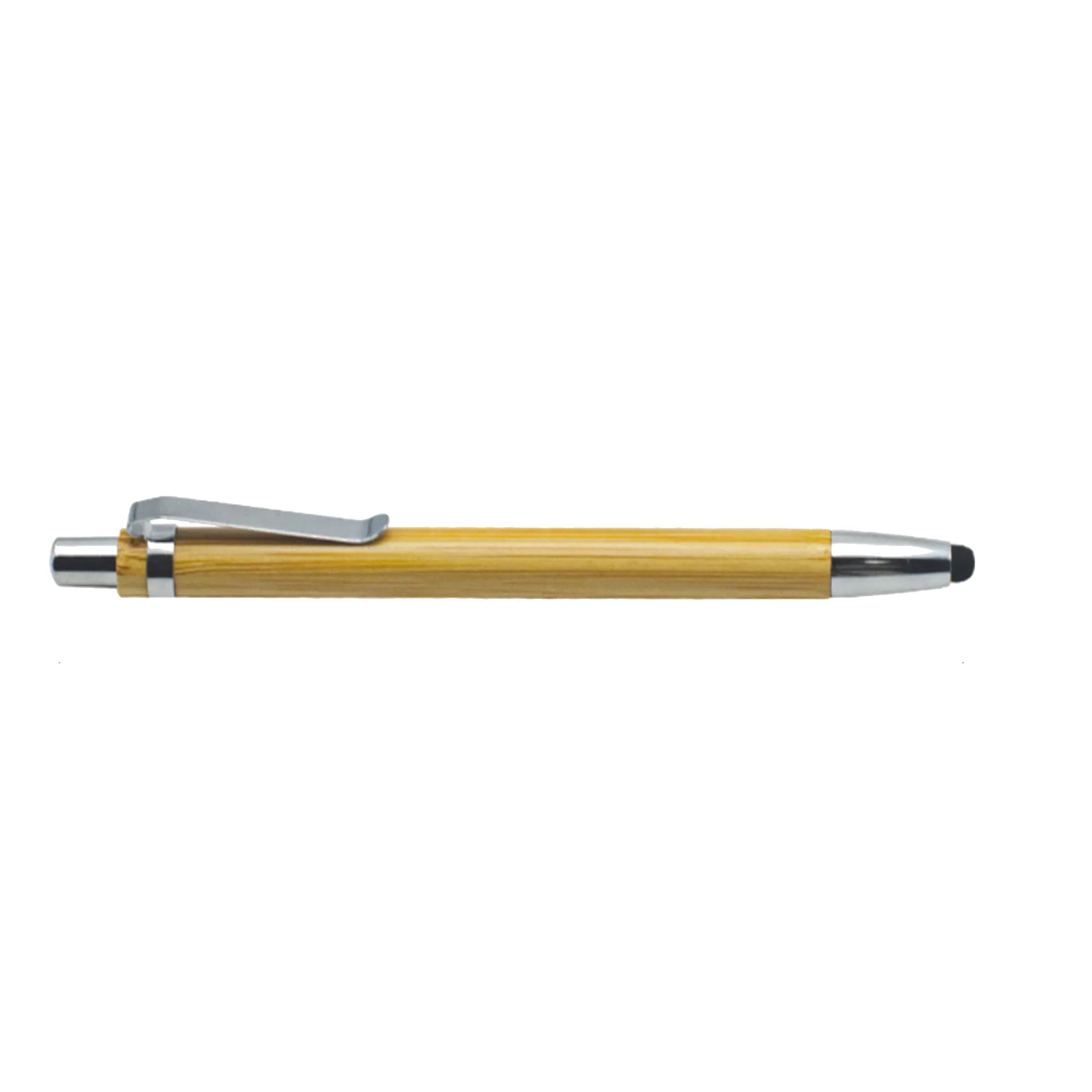 Natural Wood Touch-screen Ballpoint Pen For Both Purposes 2