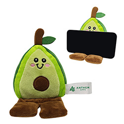 Phone Pals™ Weighted Plush Phone Holder - Avocado 10