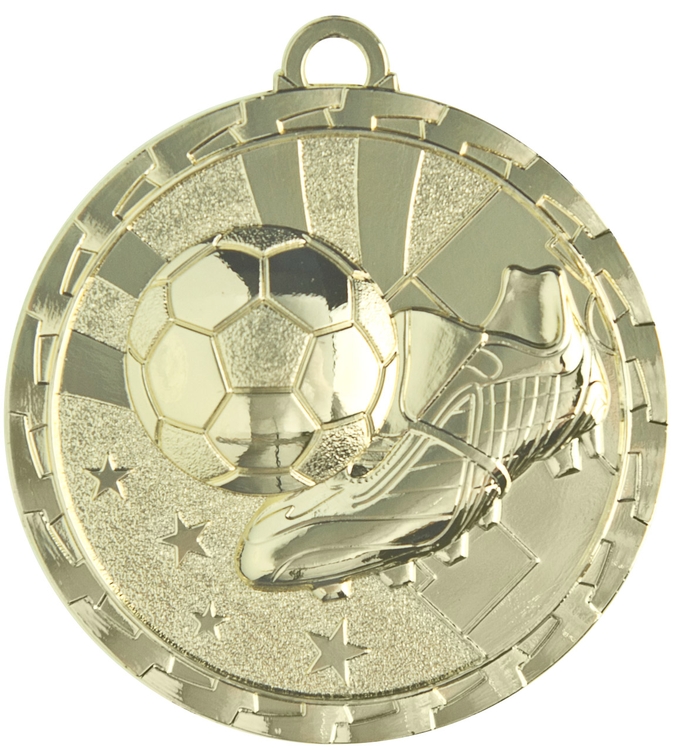 Soccer Bright Medal, 2" 2
