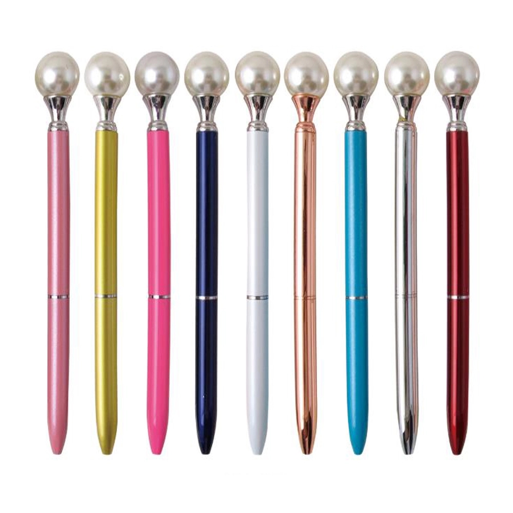 Big Pearl Metal Ballpoint Pen 4