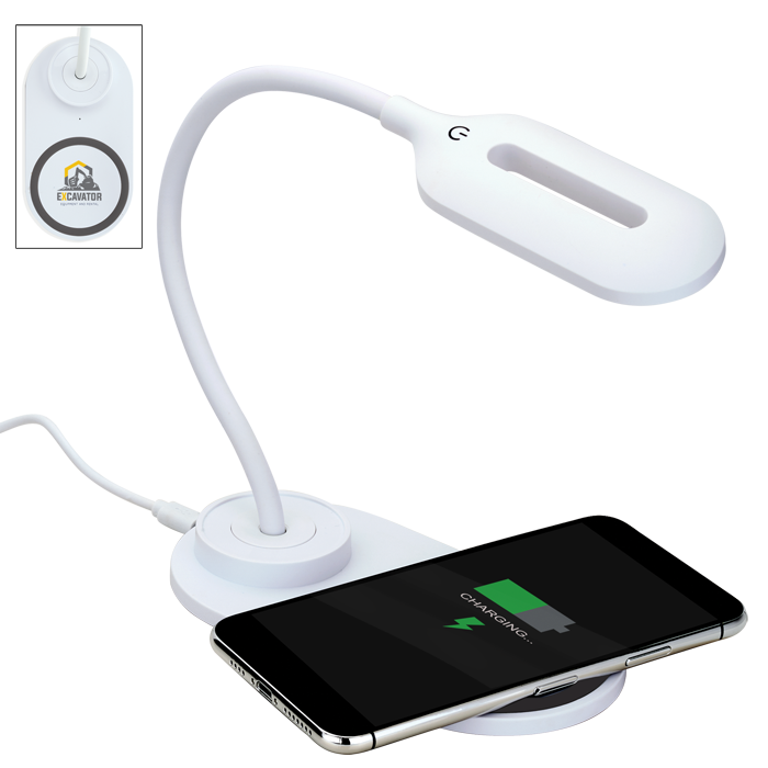 LED Desk Lamp with Wireless Charger 3