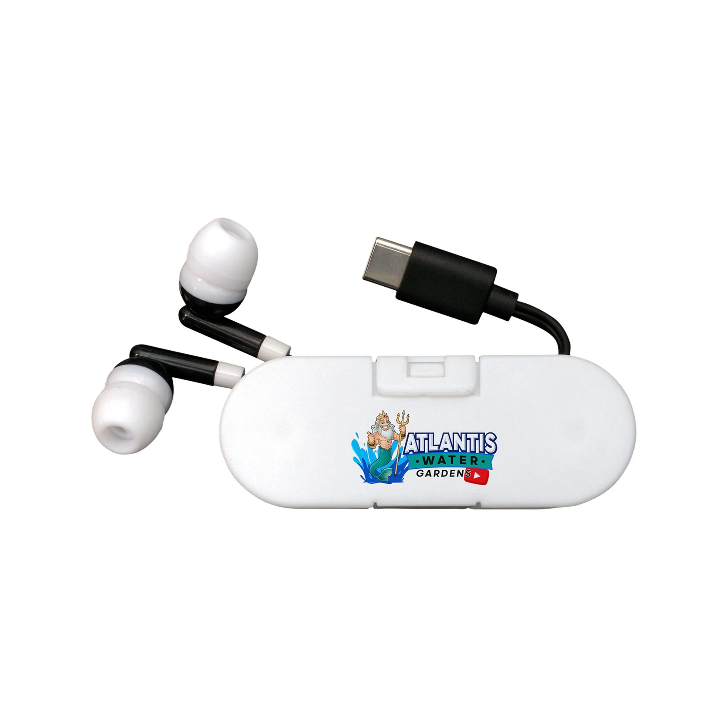 Type C Ear Bud Wrap Phone Stand 14