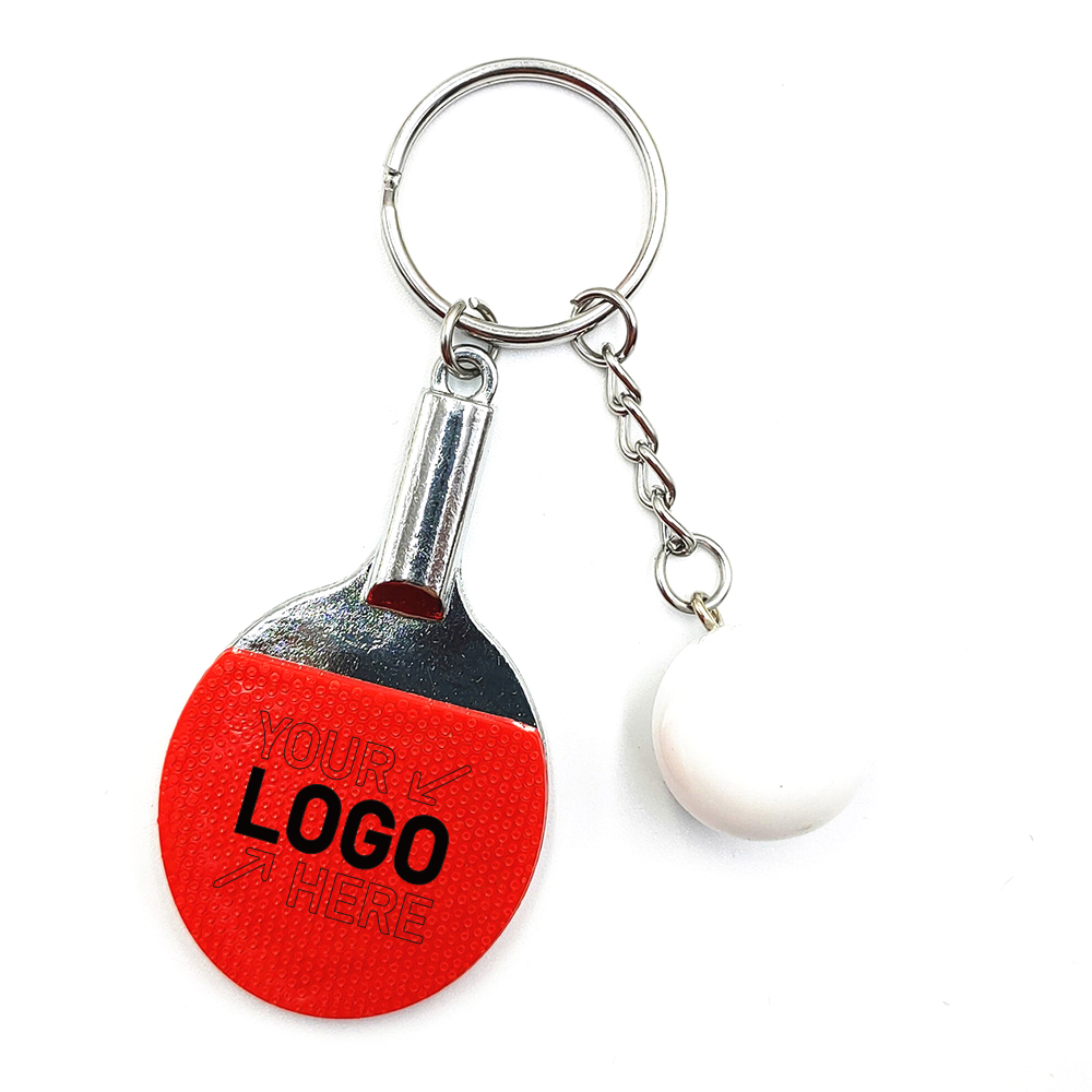 Table Tennis Racket Keychain 6