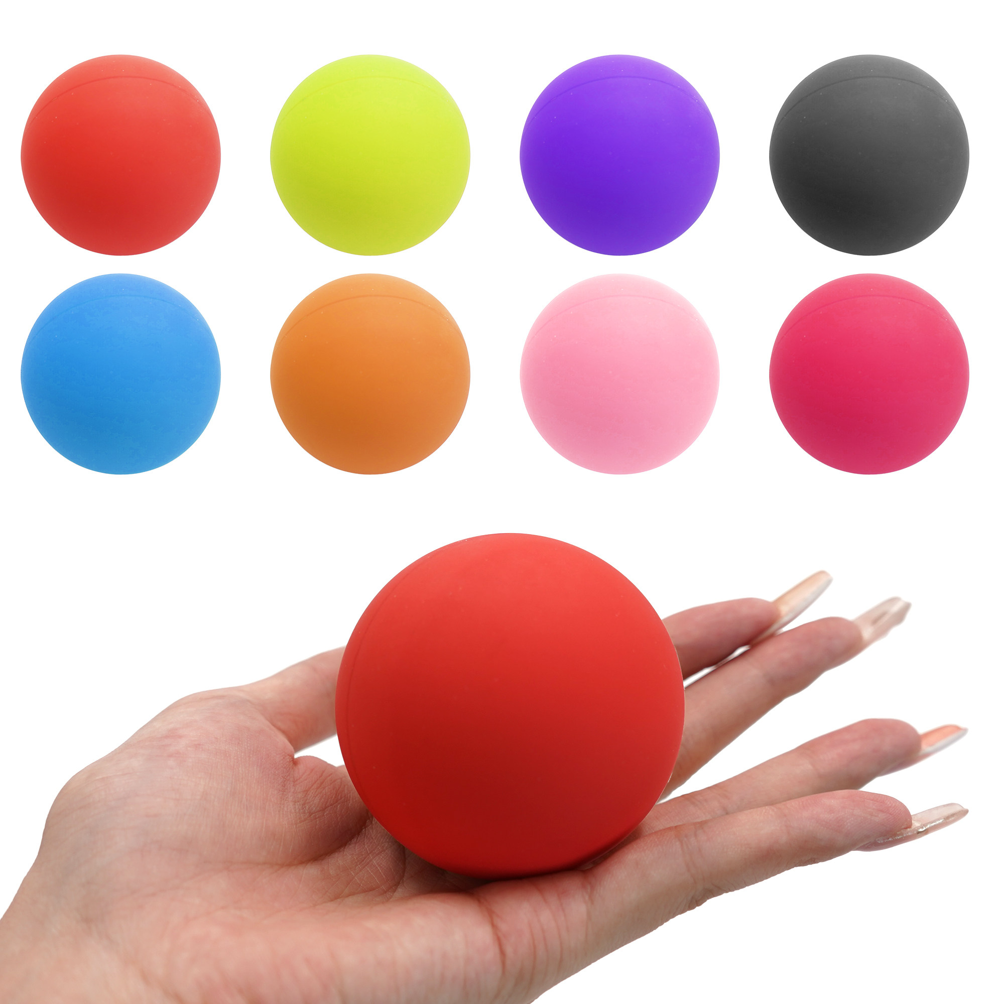 Full color Massage Lacrosse Ball 2
