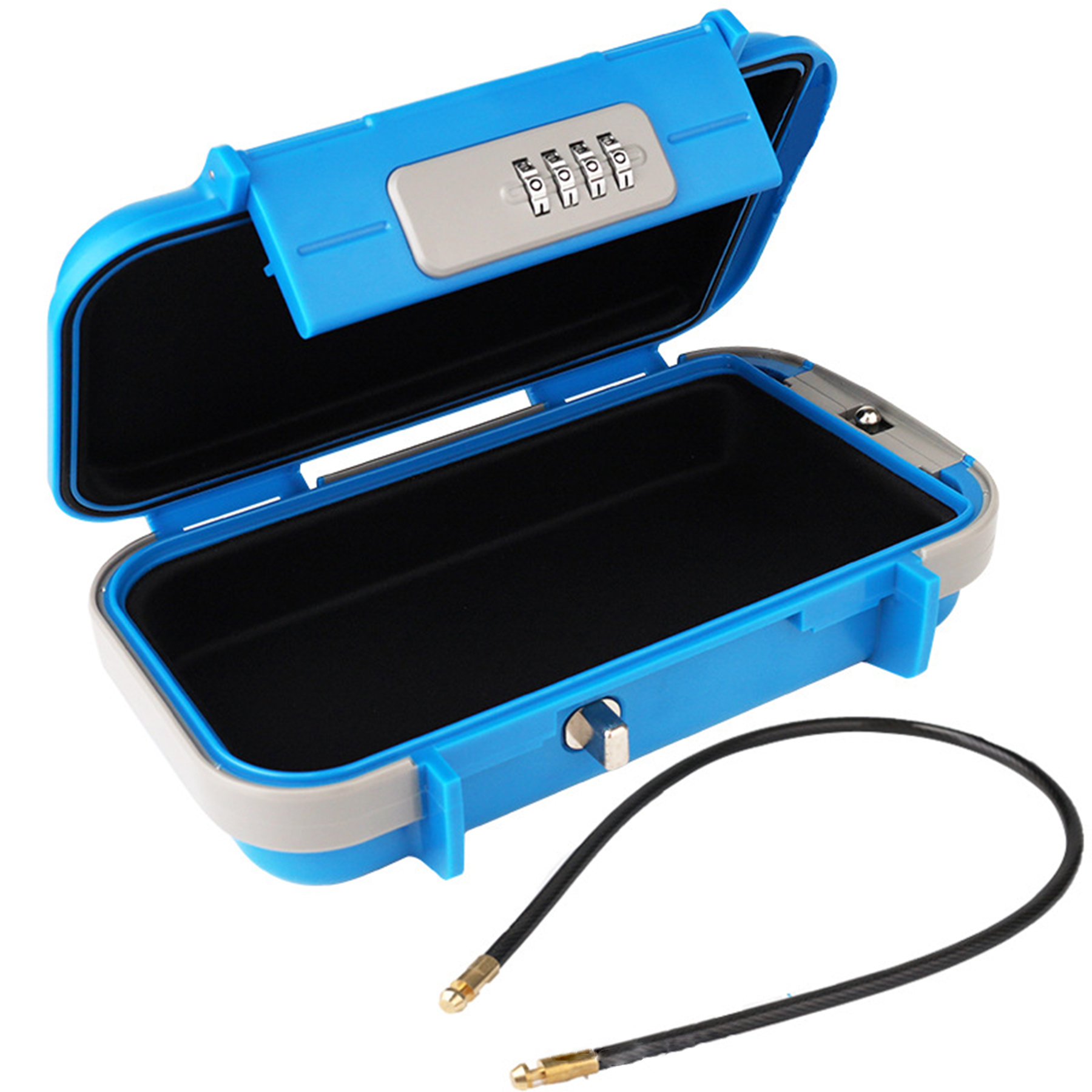 Waterproof Anti-Theft Mini Travel Portable Lock Box 7