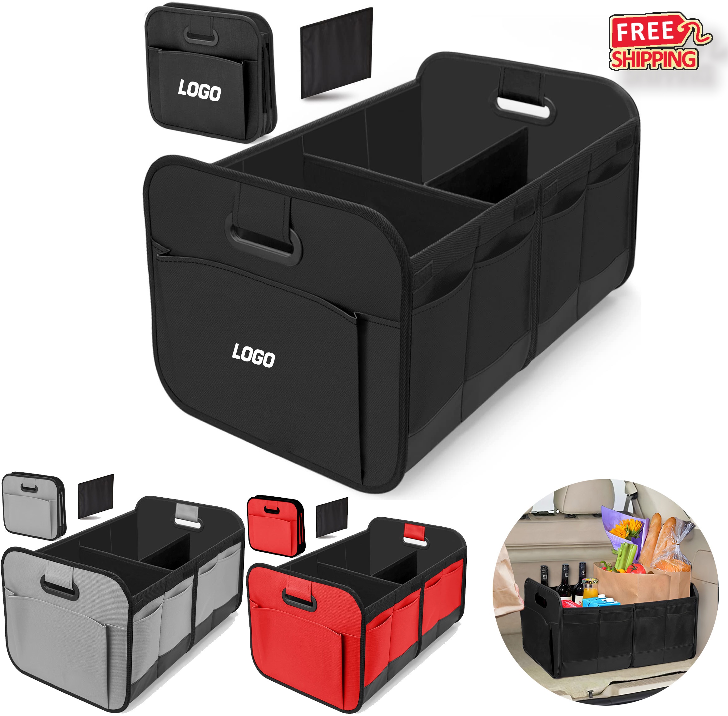 Collapsible Car Trunk Storage Organizer 2