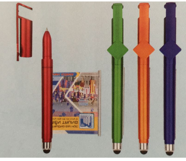 Plastic Banner Pen with Phone Stand 4