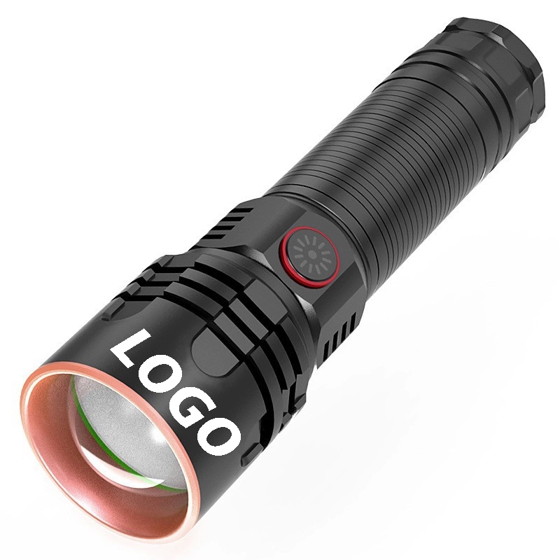 Custom Rechargeable Zoomable Flashlights 3
