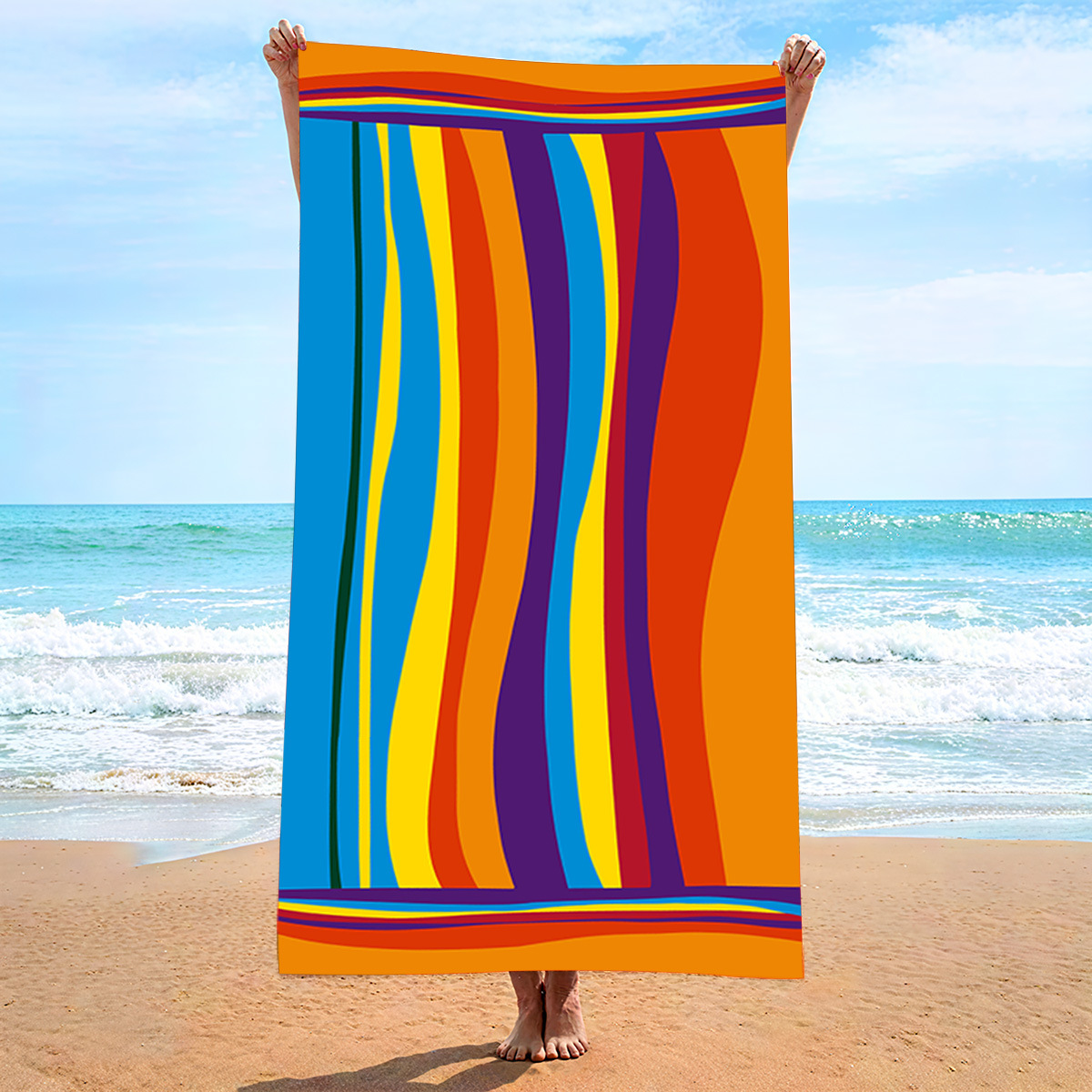 Custom Microfiber Beach Towel 2