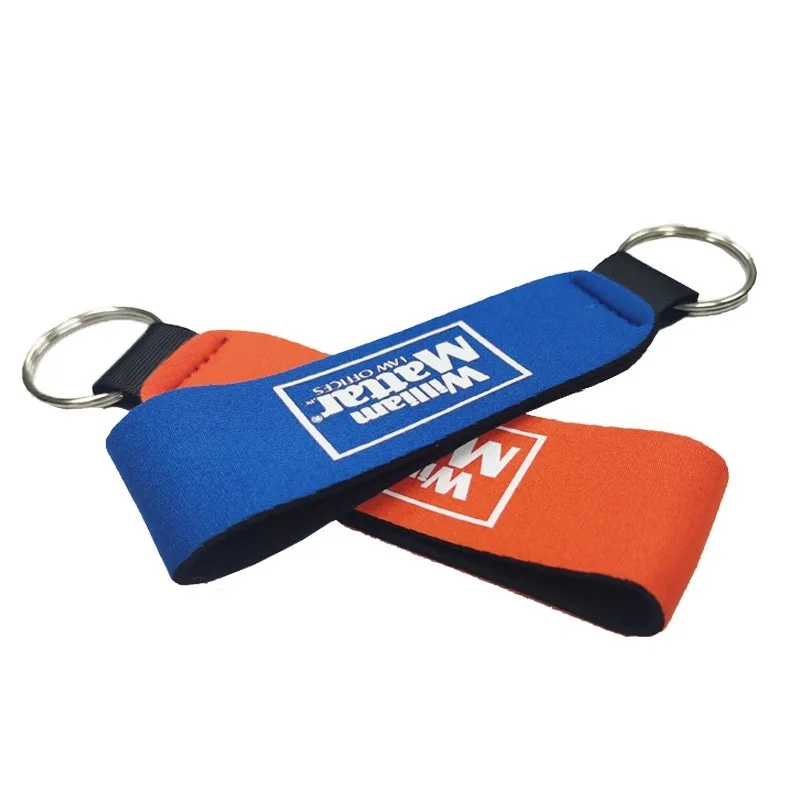 NEOPRENE WRIST STRAP KEYCHAIN HOLDER 5