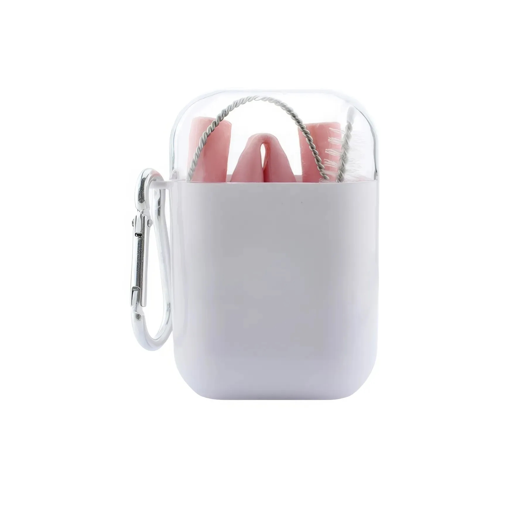 Collapsible Silicone Straw Travel Bottle 5