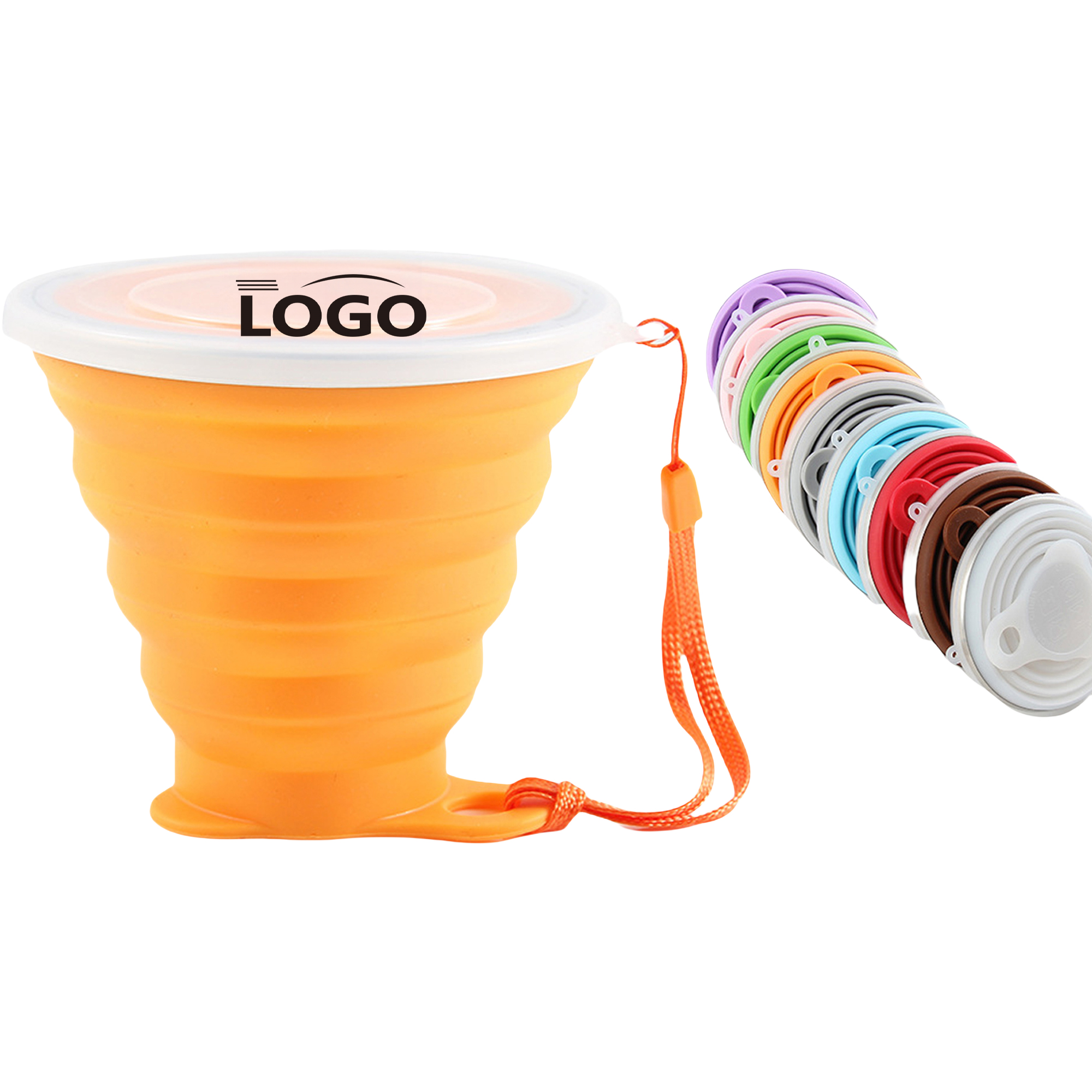9oz Silicone Travel Portable Water Cup MOQ20 3