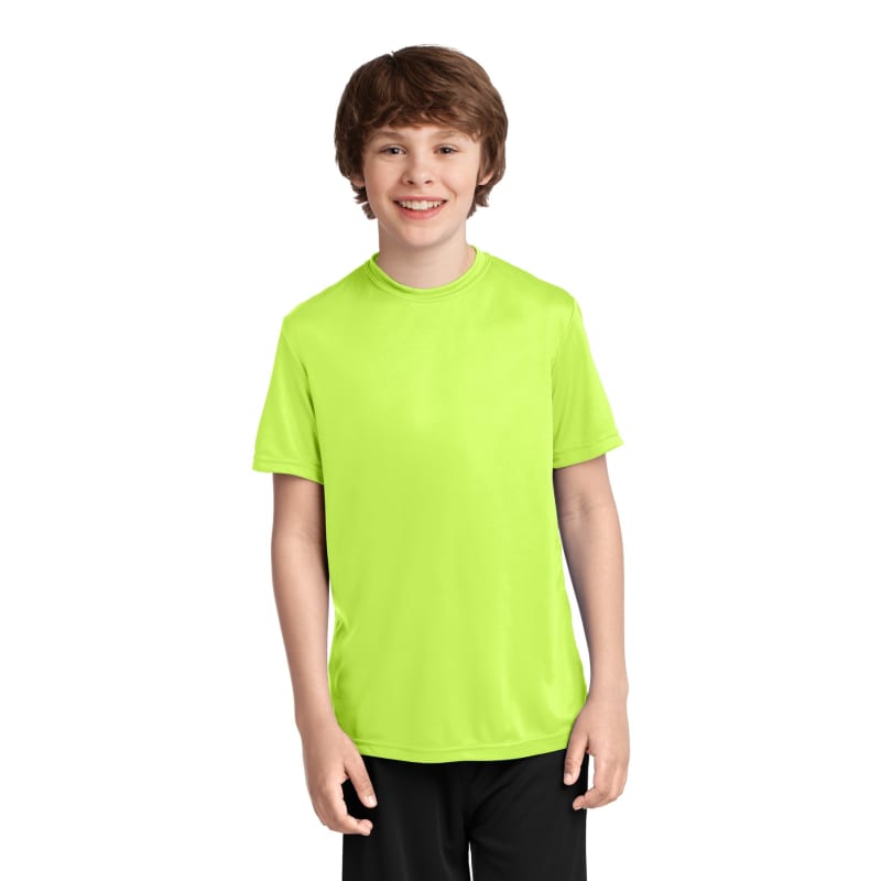 Port & Company Youth Performance Tee. 45