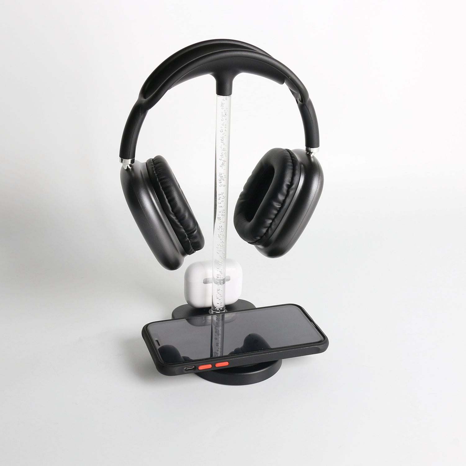 RGB 15W Fast Wireless Charging Headphone Stand 5