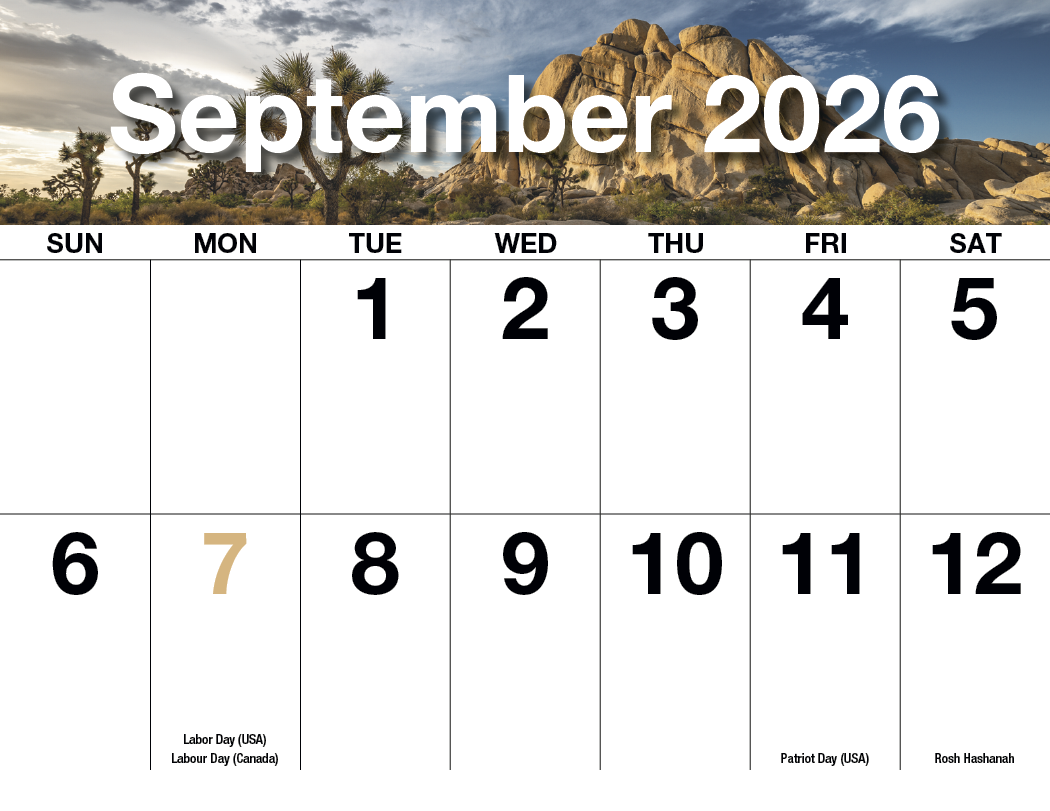 HotLine® Products Big Numbers Appointment Calendar - Stapled 26