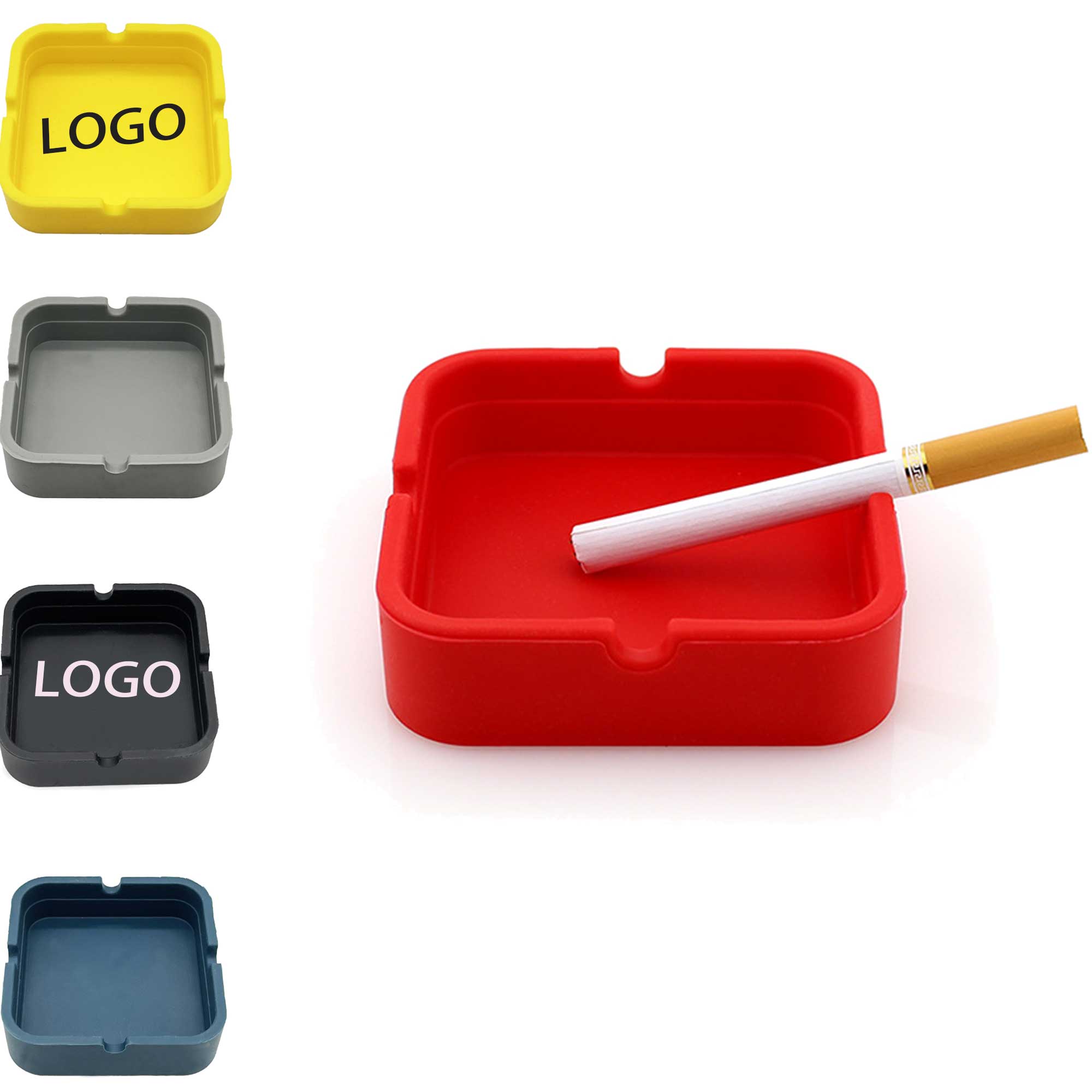 Durable Portable Silicone Ashtray 3