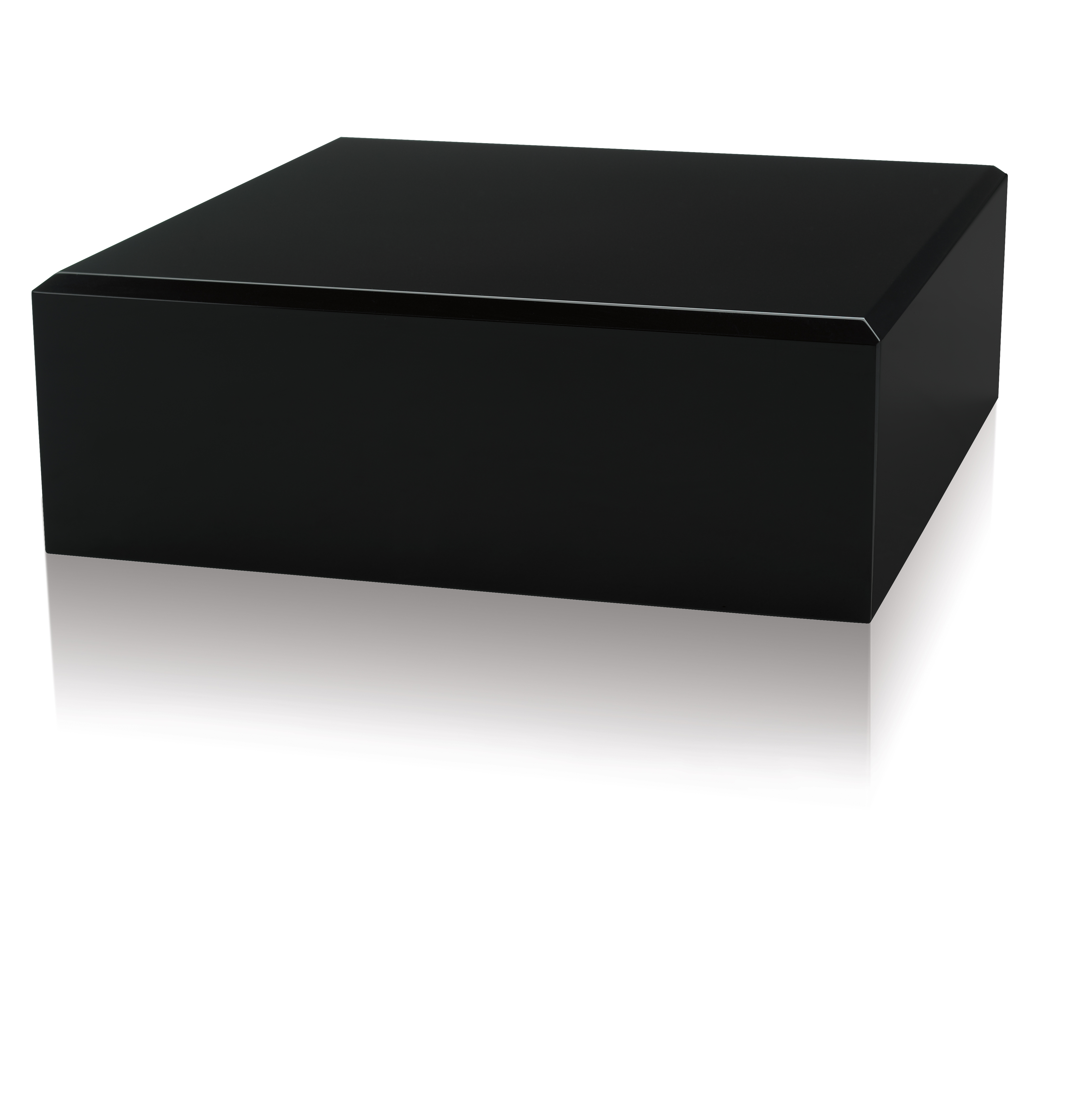 JAFFA® Square Black Glass Base