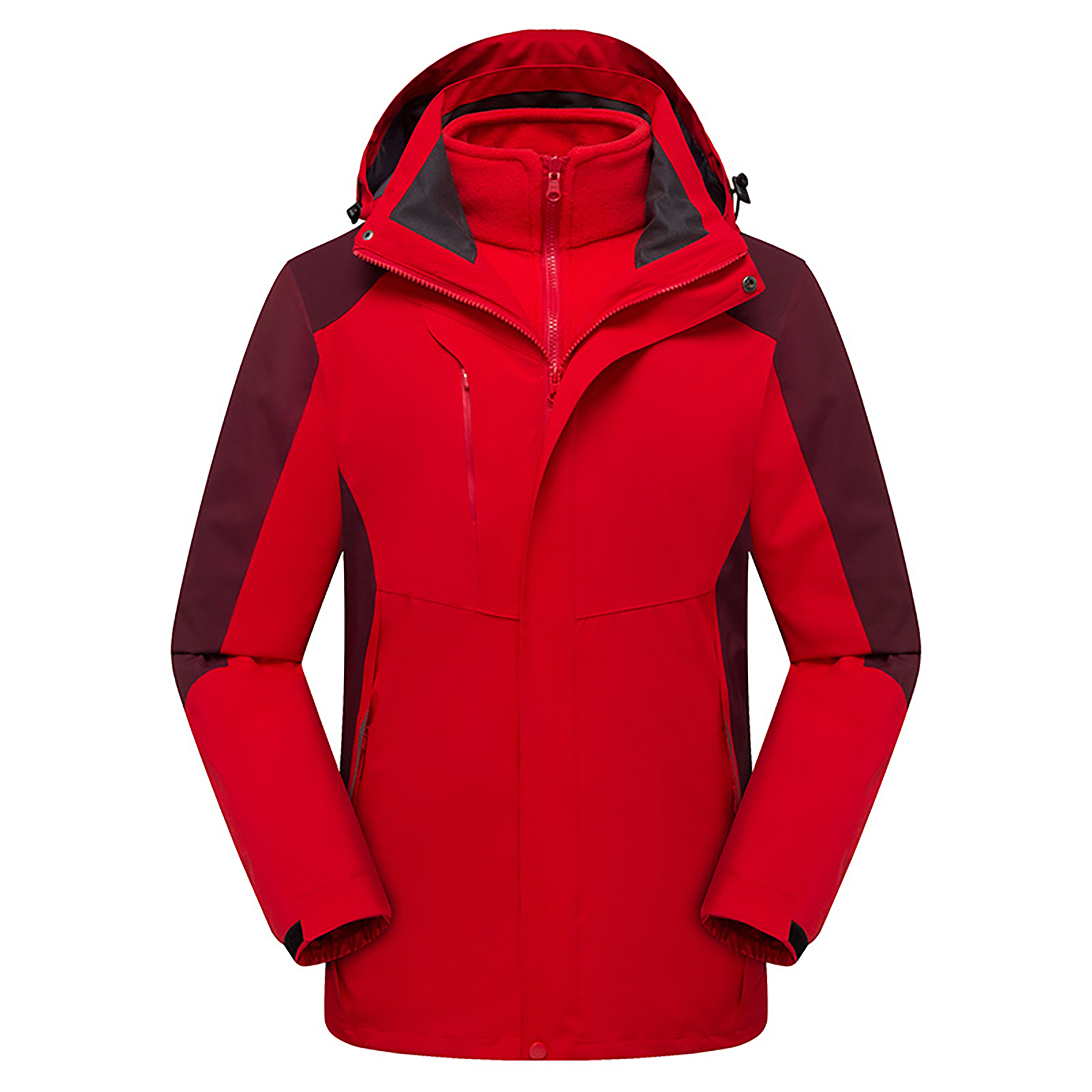 3 in 1 Waterproof Mountain Snowboarding Jacket 4