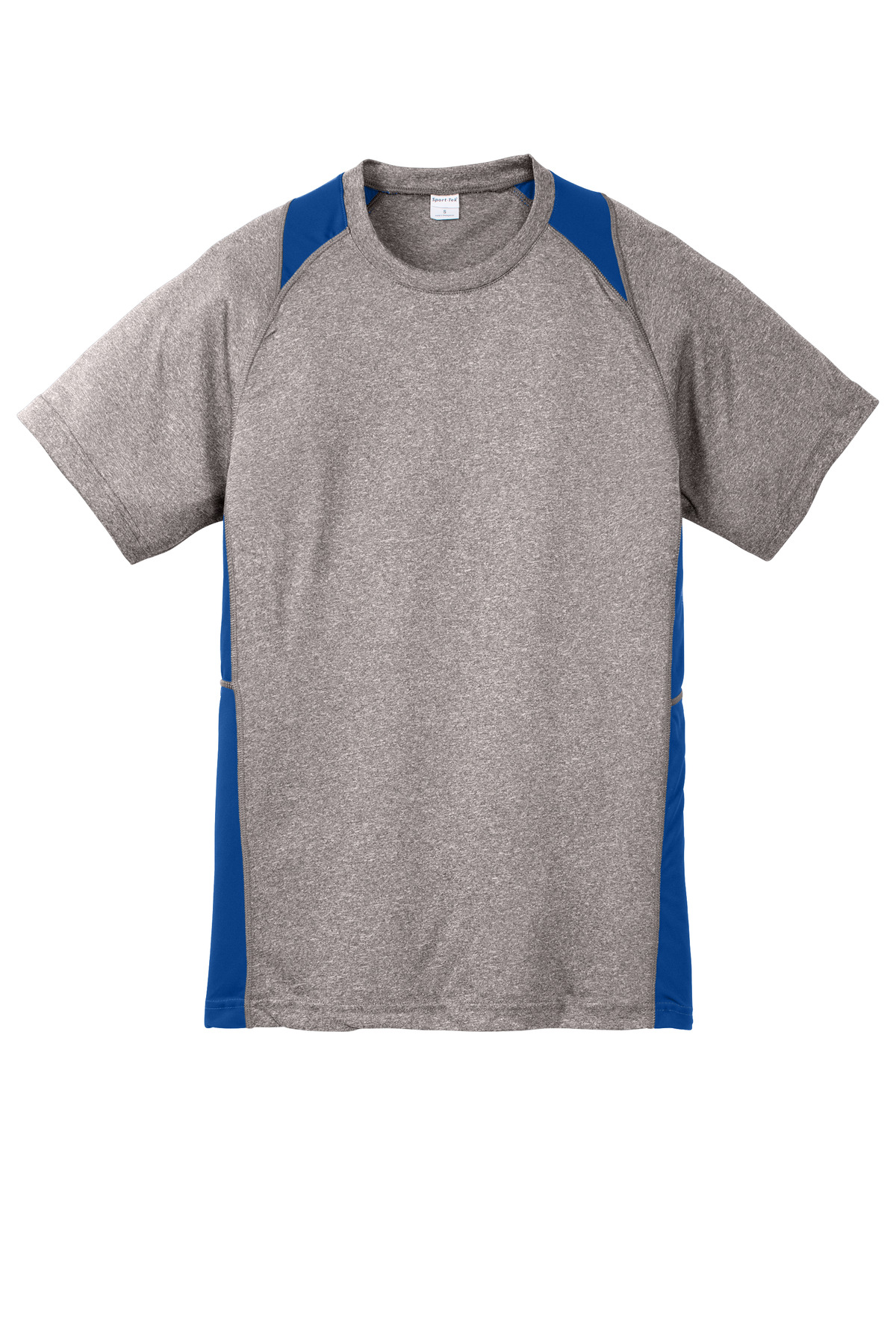 Sport-Tek Youth Heather Colorblock Contender Tee. YST361 9