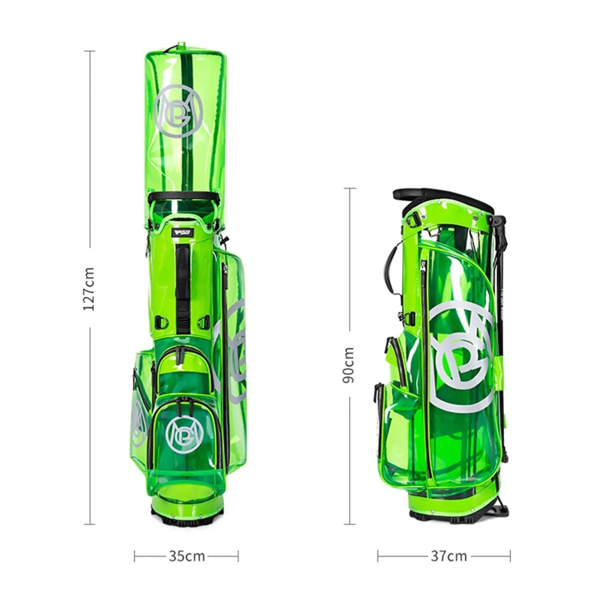 Transparent golf  cart bags 3