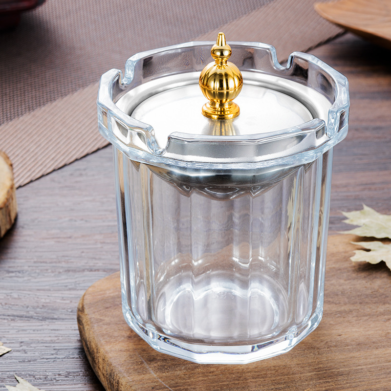 Ashtray with Lid for Cigarette 8