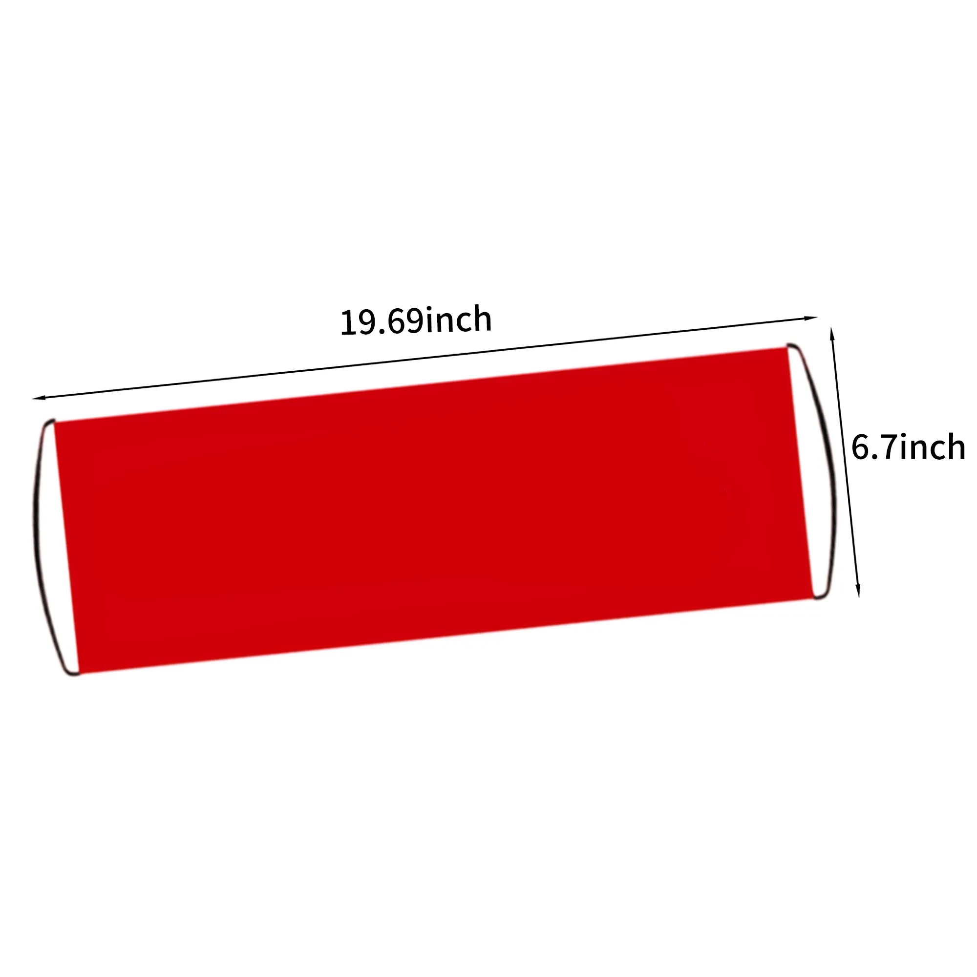 Retractable Roller Banner 19.69x6.69 Inch Polyester Durable 8