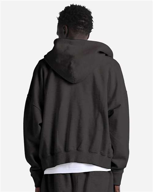 Unisex Garment-Dyed Cropped Full-Zip Hoodie Sweatshirt - SHGCZ, custom hoodie or sweatshirt with logo imprint 2
