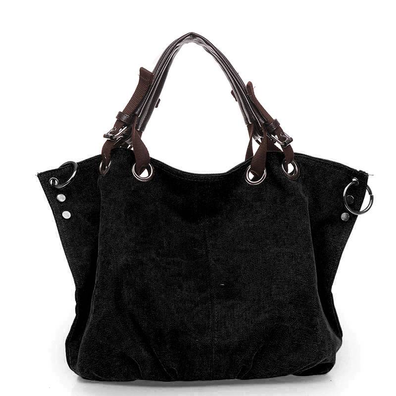 Fashionable And Simple Casual Canvas Bag, custom tote bag with logo imprint 4