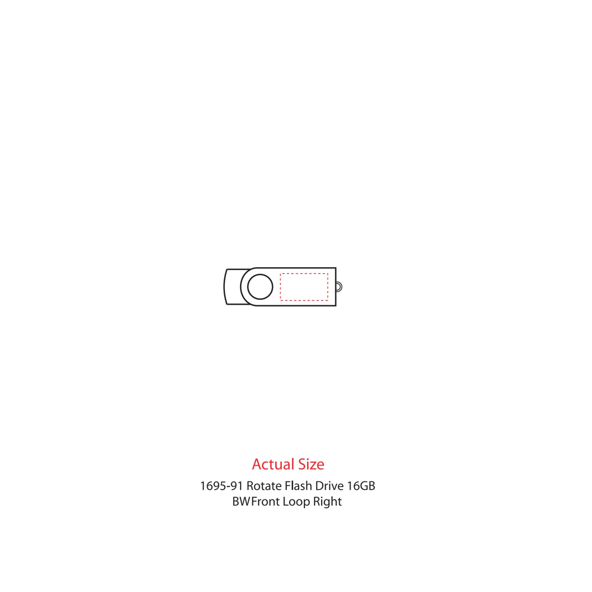 Rotate Flash Drive 16GB 15