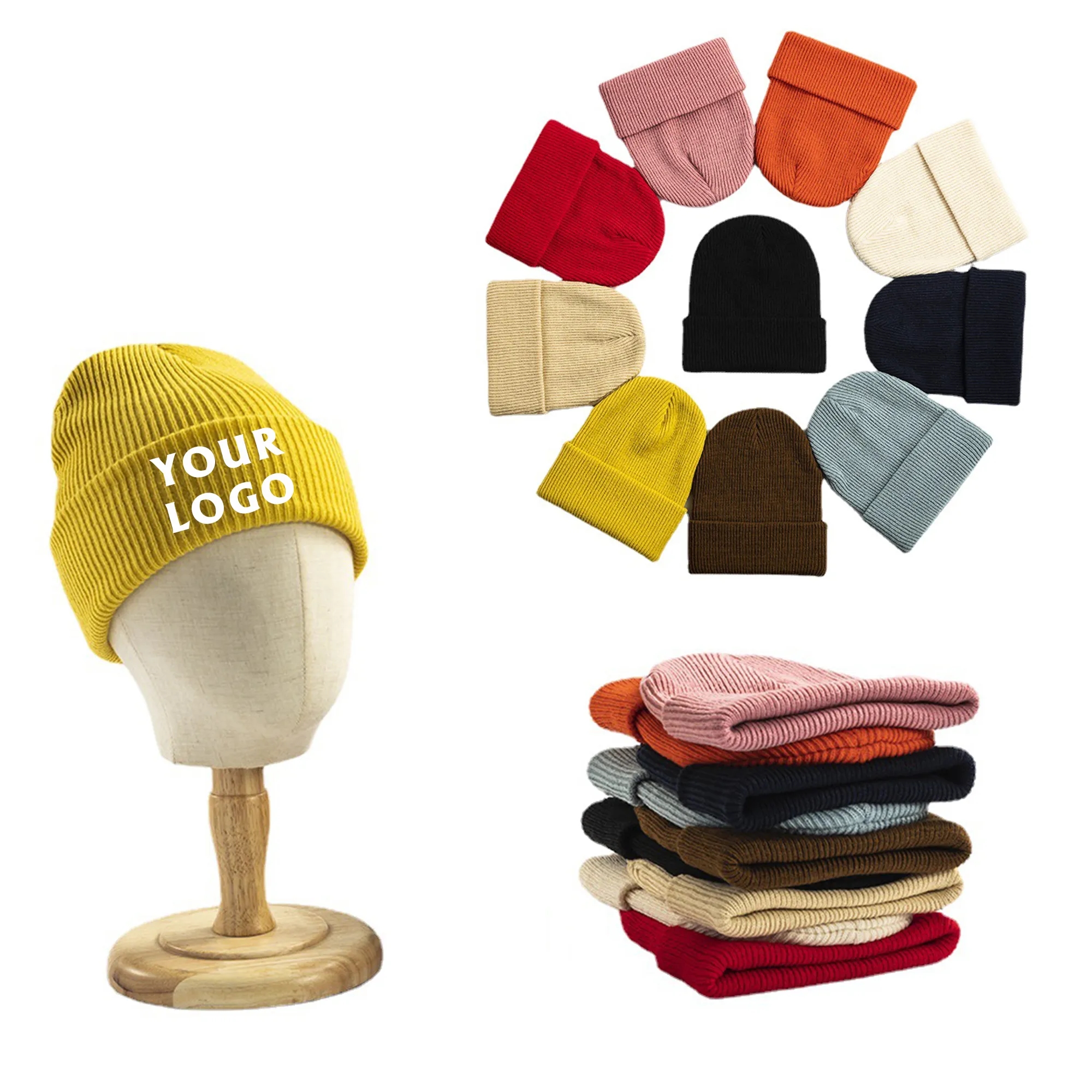 MOQ Outdoor Knitted Hat 3