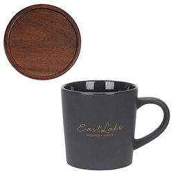 Circo 16 oz Ceramic Mug with Wooden Lid 10