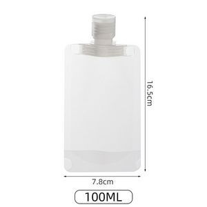 100ml Empty Dispenser Bag With Flip Cap 17