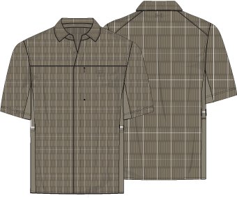UA Fish Pro Hybrid Printed Men's Short Sleeve 11