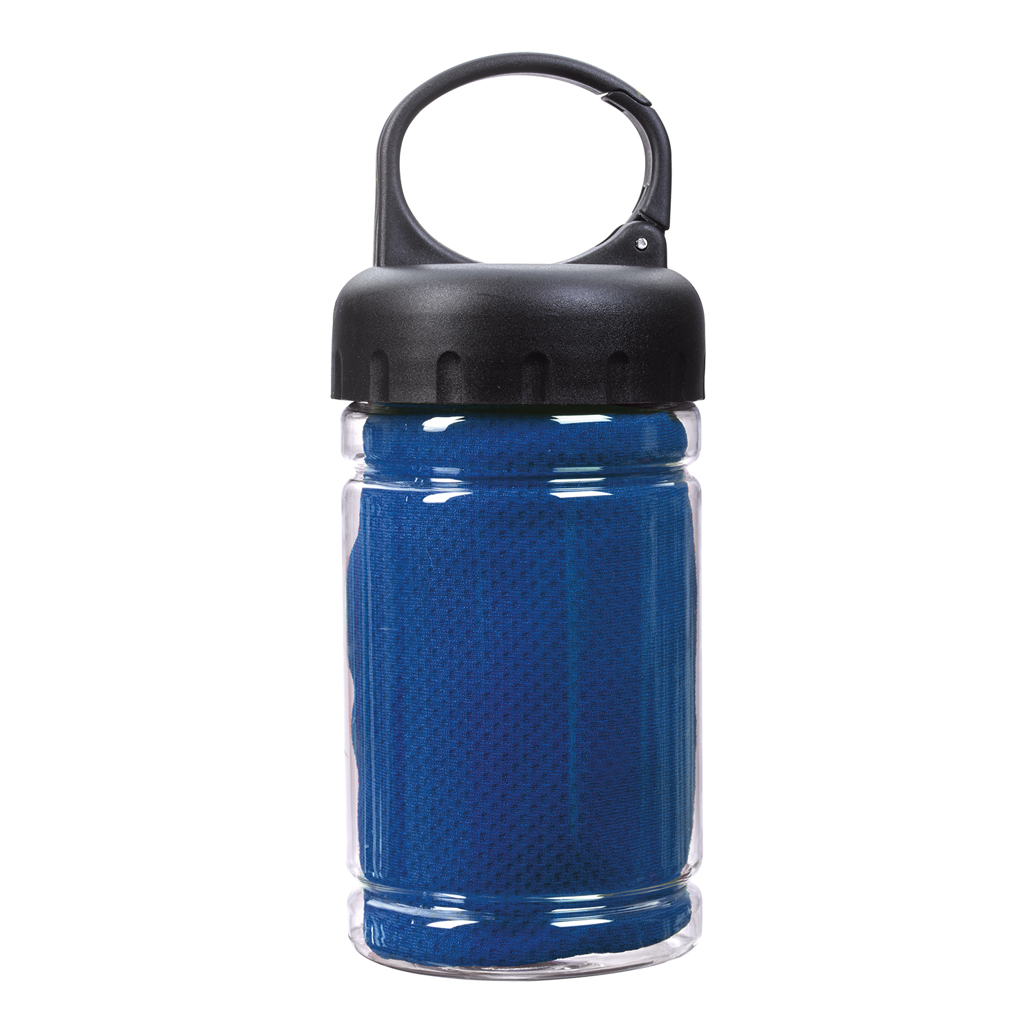 Carabiner Bottle with Cooling Towel