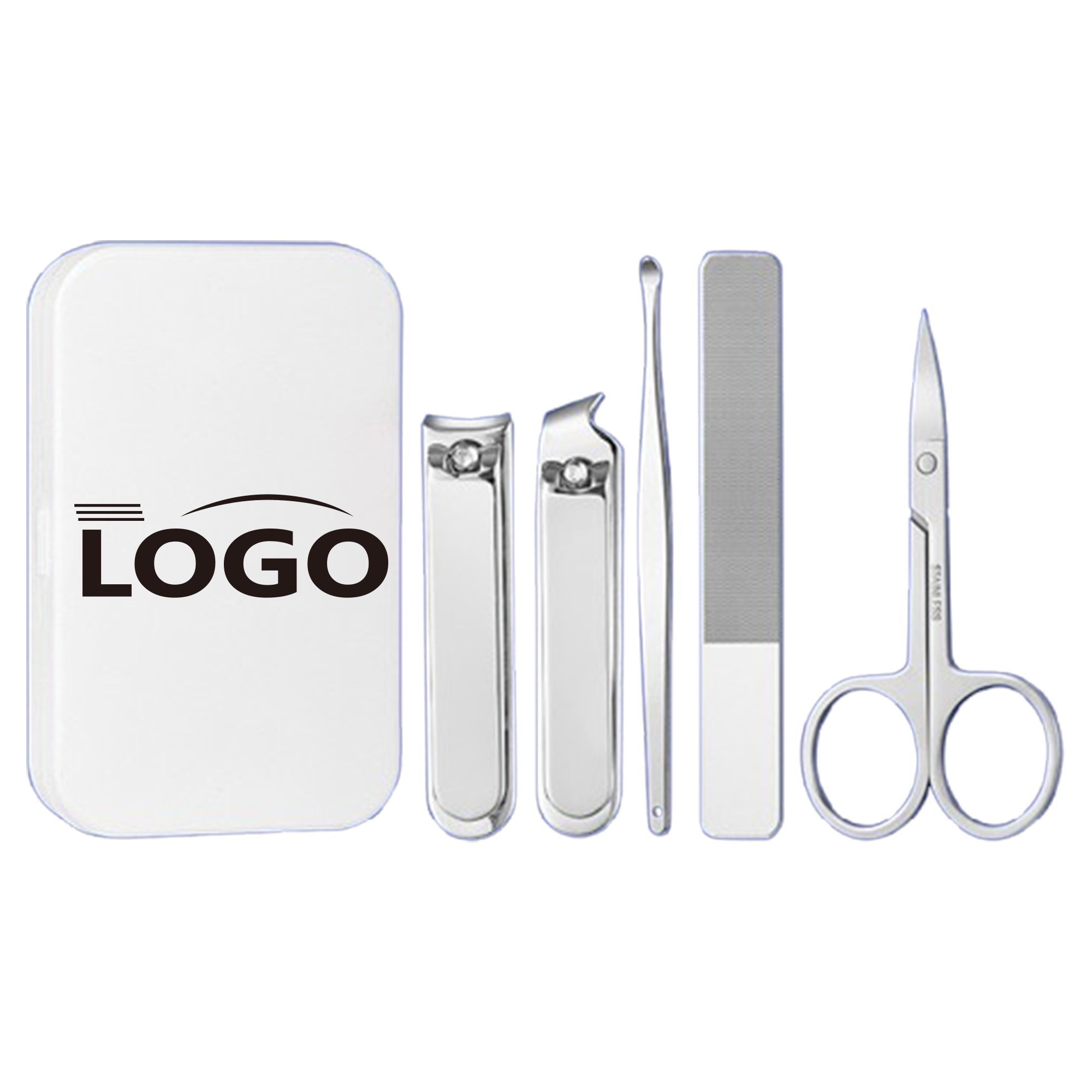 Stainless steel nail clipper set 3
