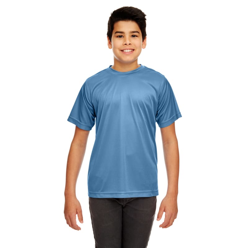 UltraClub Youth Cool & Dry Sport Performance Interlock T-Shirt 45